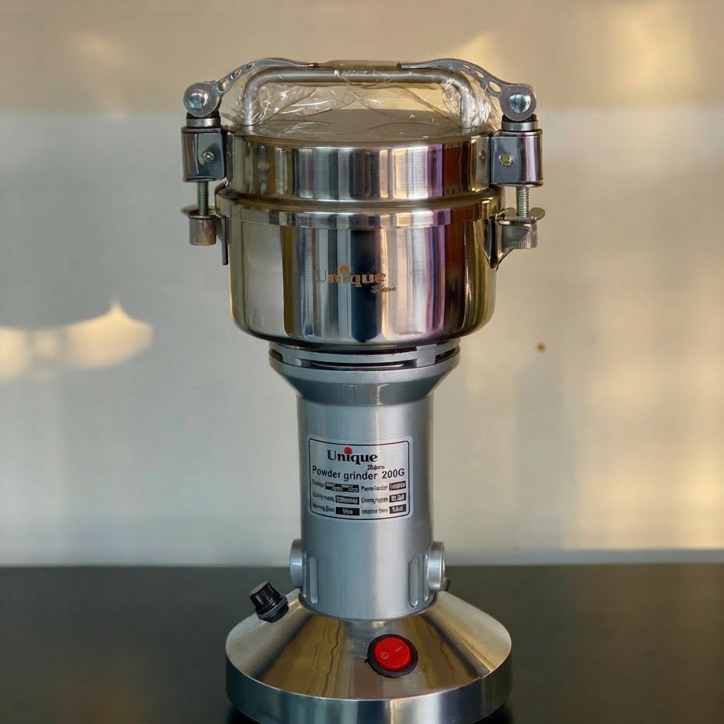 آسیاب صنعتی یونیک مدل UM-200 ظرفیت ۲۰۰ گرم